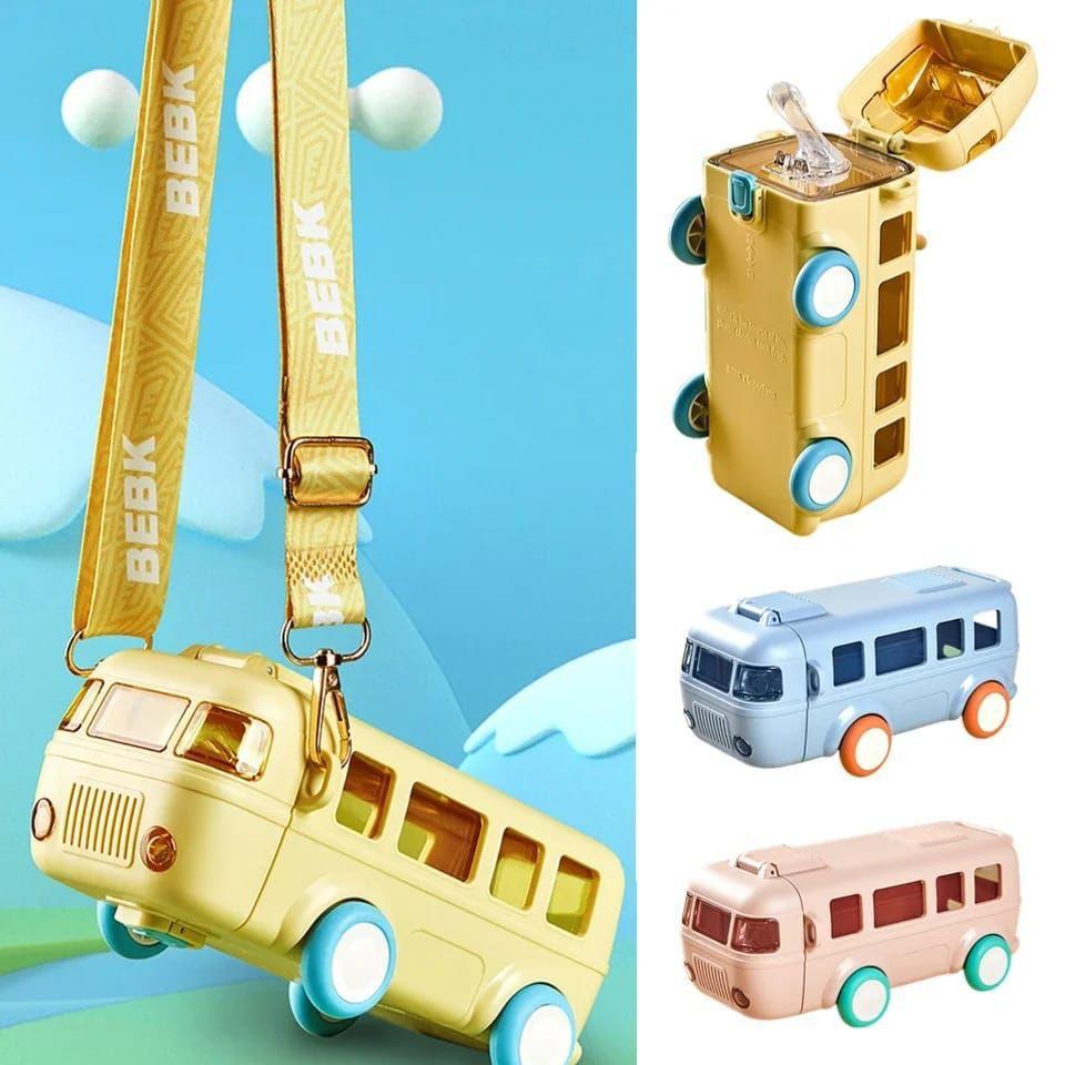 Baby Bus 🚌 Water Bottle* 500ml  Premium Quality for kids