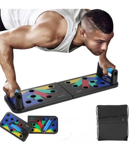 foldable durable pushup rack