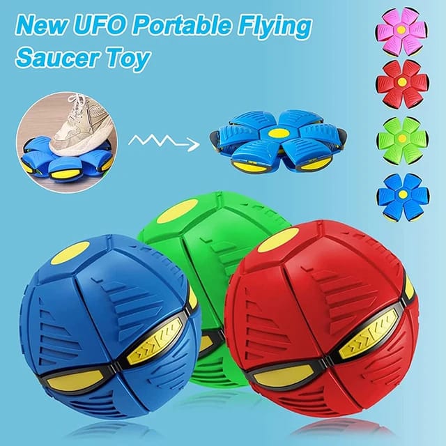 Magic Saucer Ball Funny Toy Flying With LED light