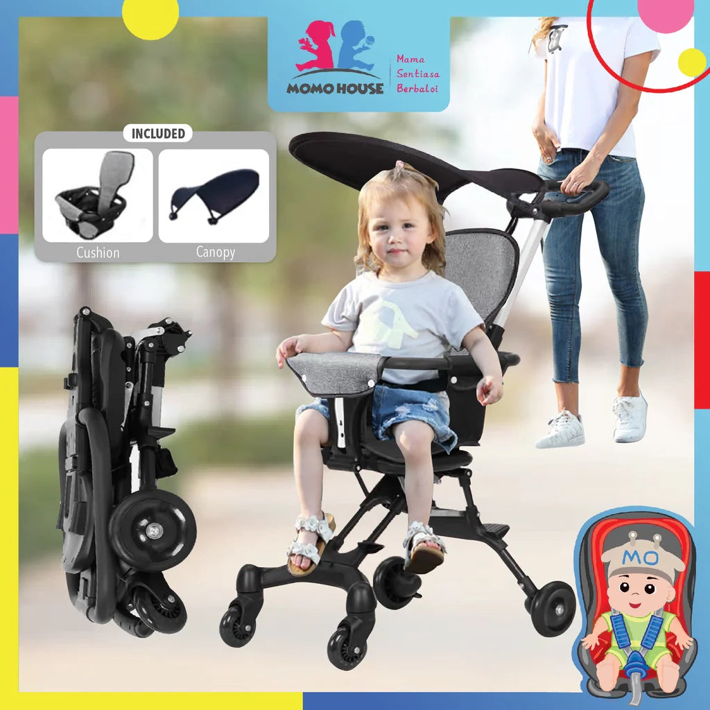 magical foldable baby stroller