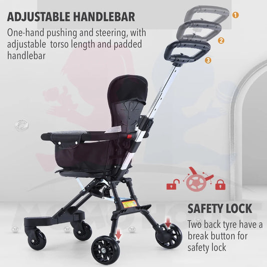 magical foldable baby stroller