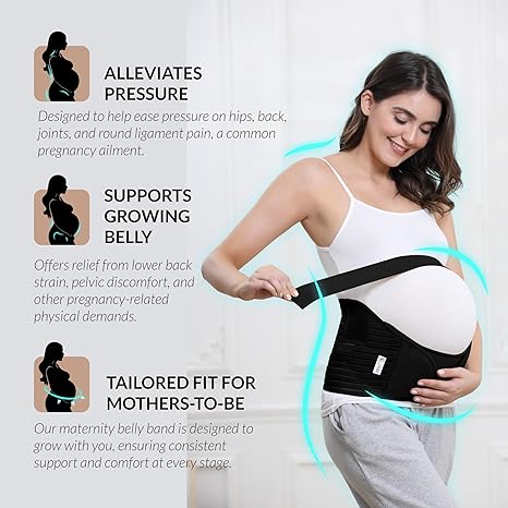 Maternity Belt Back Support Belly Band Pregnancy Belt Support