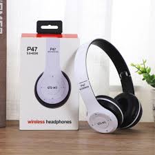 P 47 Wireless Headphone in good quality for men,s and women,s