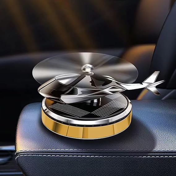 Solar Car Dashboard Helicopter for air fragrance