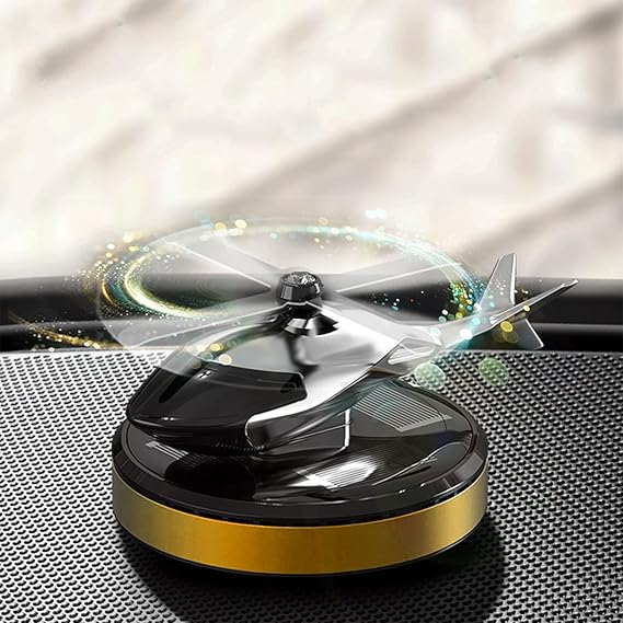 Solar Car Dashboard Helicopter for air fragrance