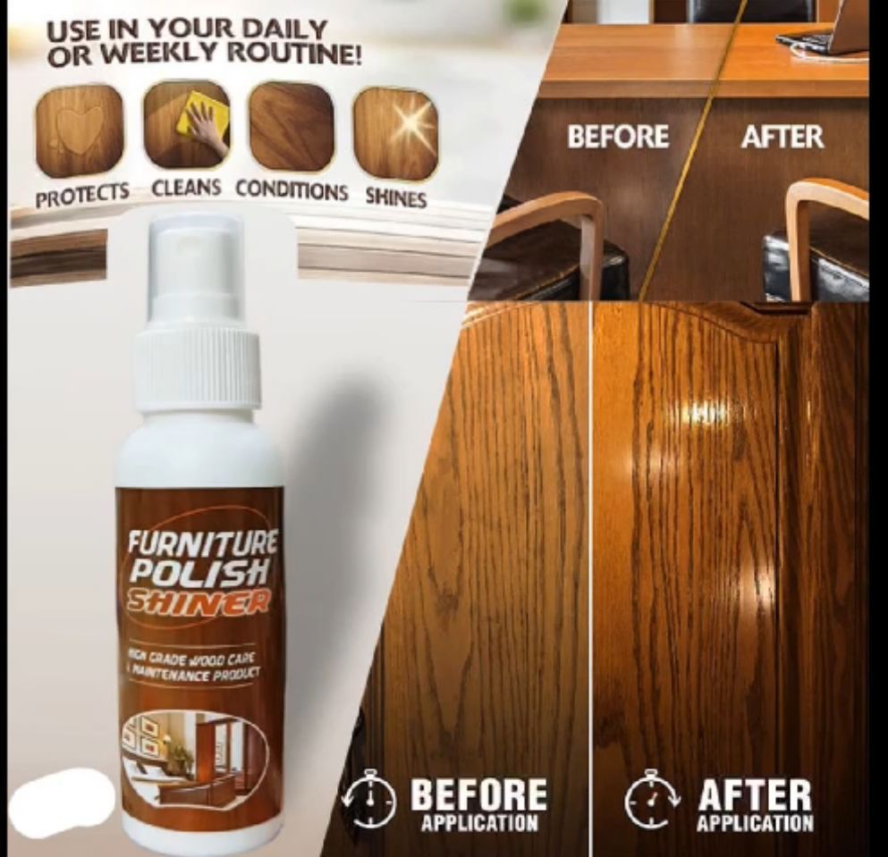 furniture polish spray for home, office and multiple places use